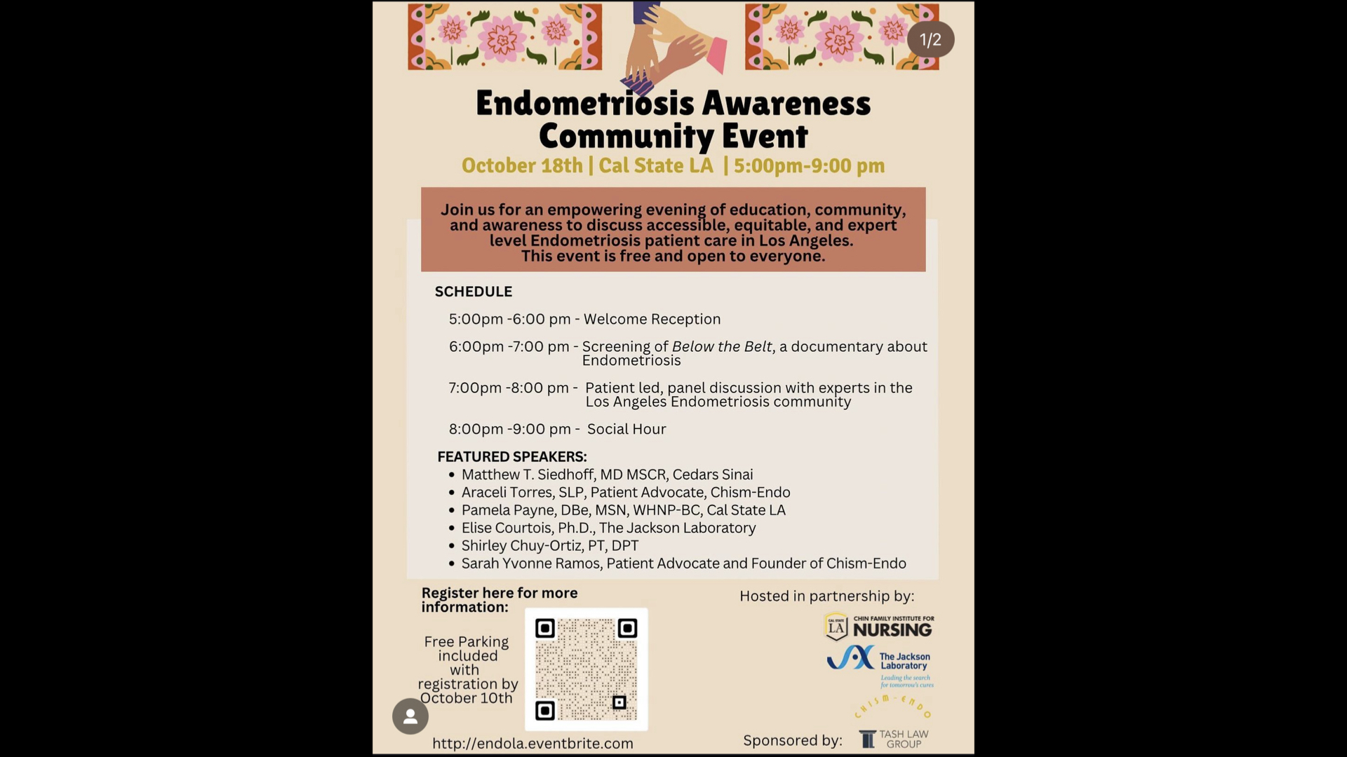 Endometriosis Awareness Community Event